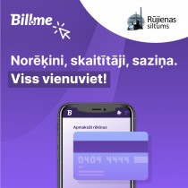 Rēķinu saņemšana, skaitītāju rādījumu noziņošana Bill.me vietnē